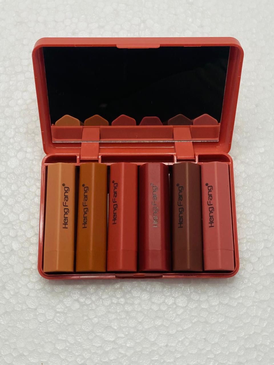 Heng-Fang Mini Lipstick Box 6 in 1
