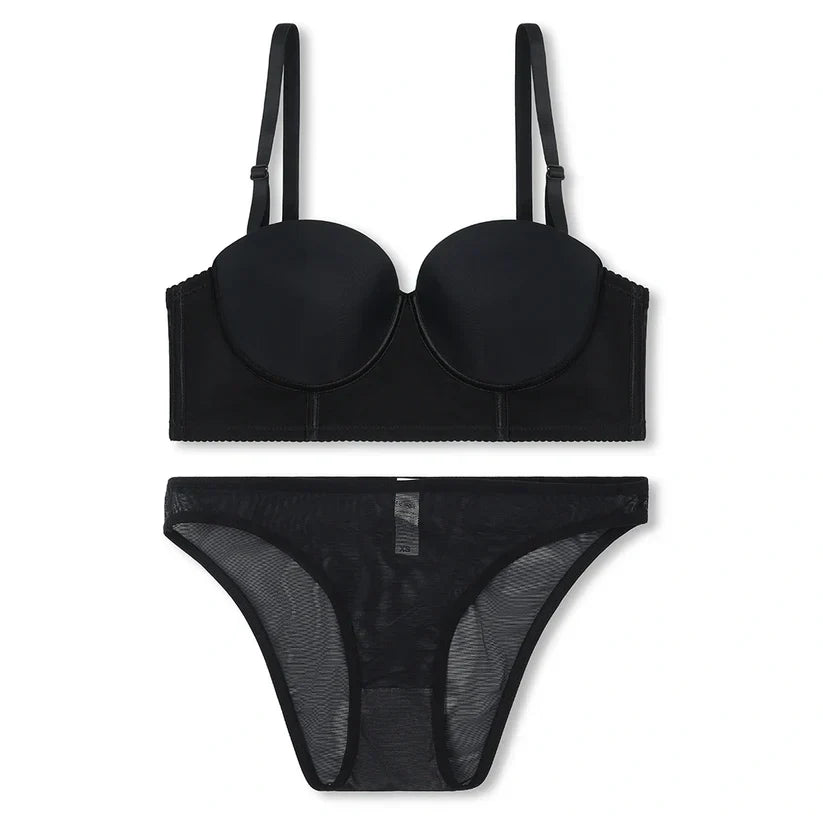 Bra Set - Black Opal