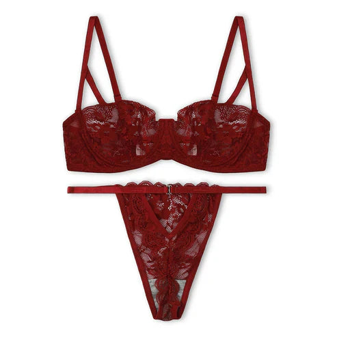 Non Padded Bra Set - Ruby Allure