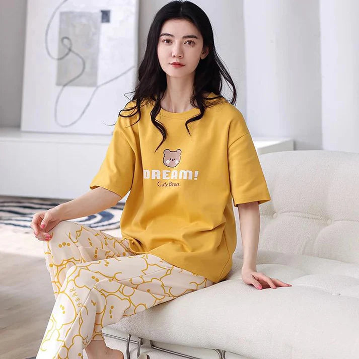DREAM CUTE BEAR - PJ SUIT FOR  WOMEN