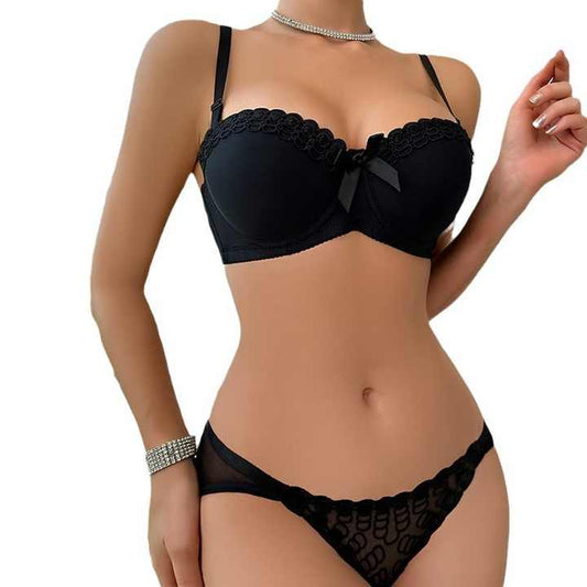 Bra Set - Noir Lace