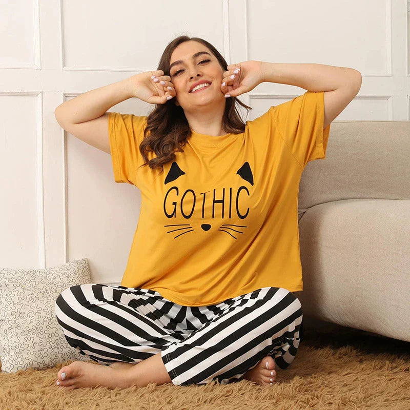 Gothic Printed - PJ SUIT FOR WOMEN