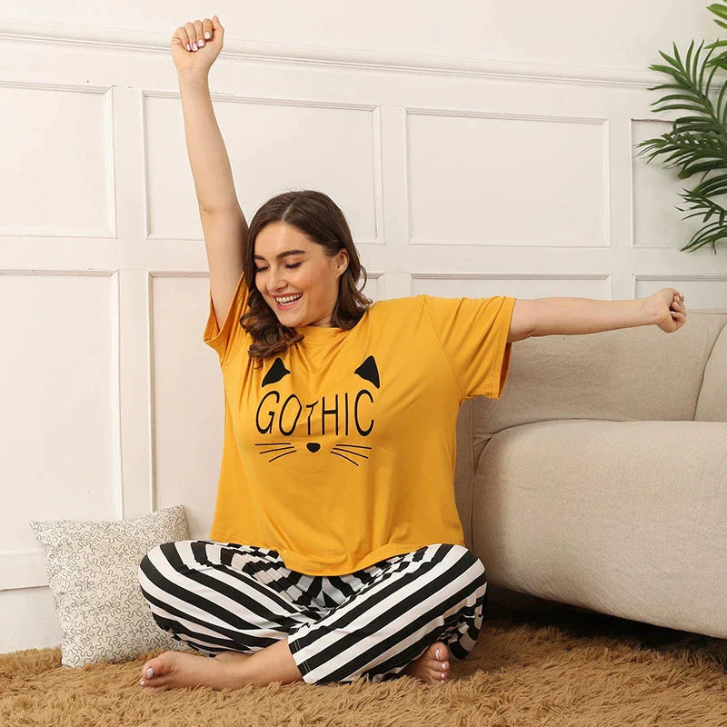 Gothic Printed - PJ SUIT FOR WOMEN