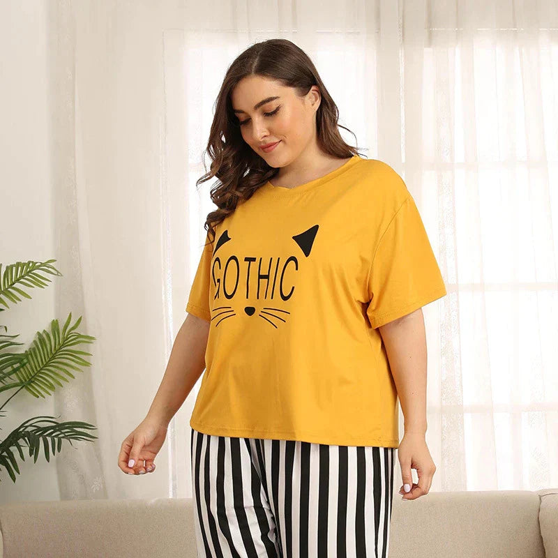 Gothic Printed - PJ SUIT FOR WOMEN