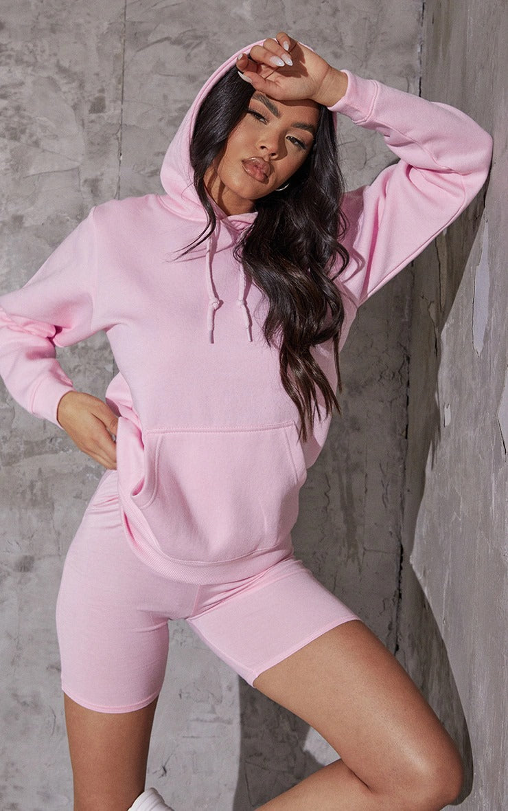 Plain Hoddie For Women - PINK