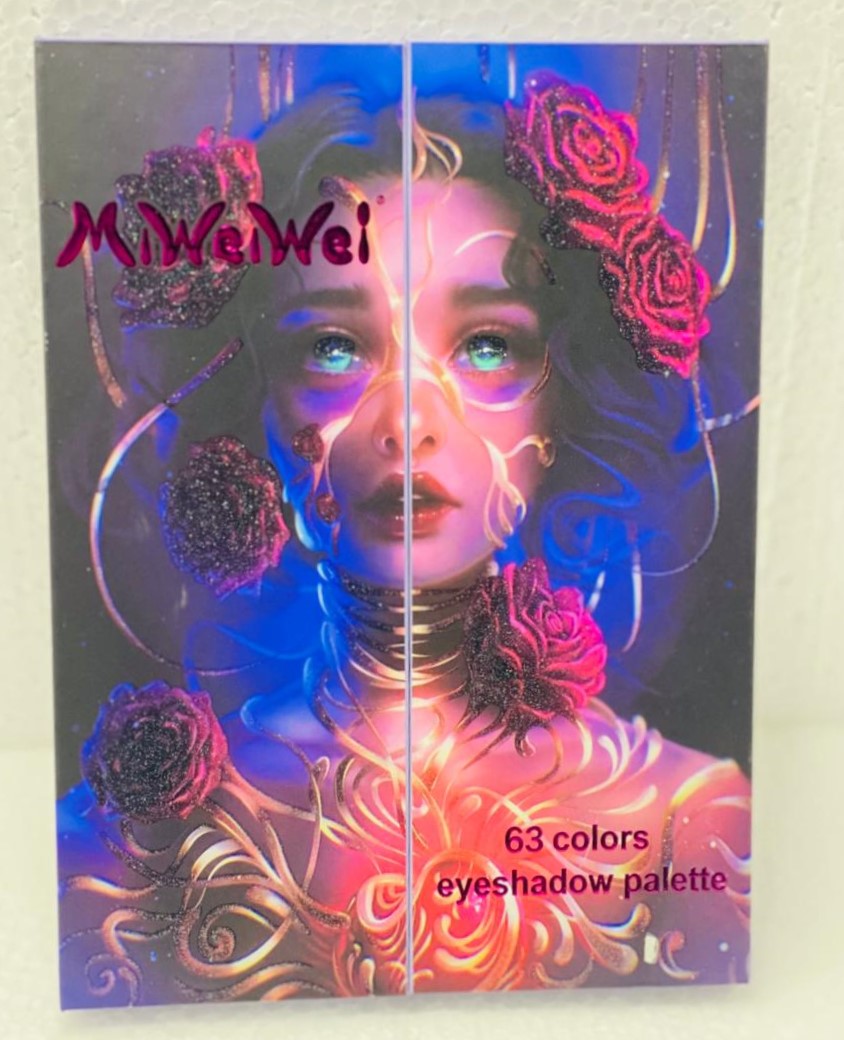 MeWeiWei EyeShadow Palette With 63 Colours Combination