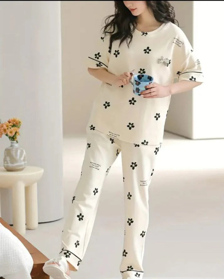 KK FLOWER - PJ SUIT FOR WOMEN