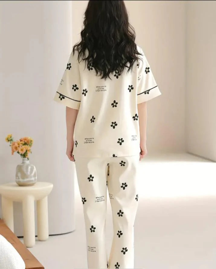 KK FLOWER - PJ SUIT FOR WOMEN