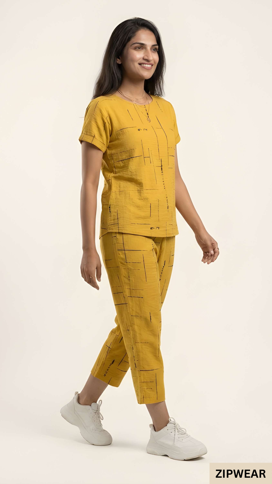 Yellow Capri - PJ SUIT FOR WOMEN