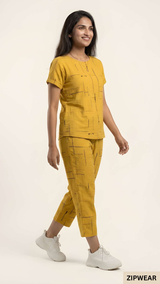Yellow Capri - PJ SUIT FOR WOMEN