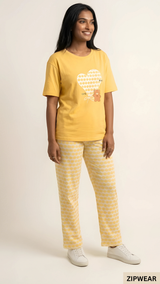 CUTE BEAR PRINTED - PJ SUIT FOR WOMEN