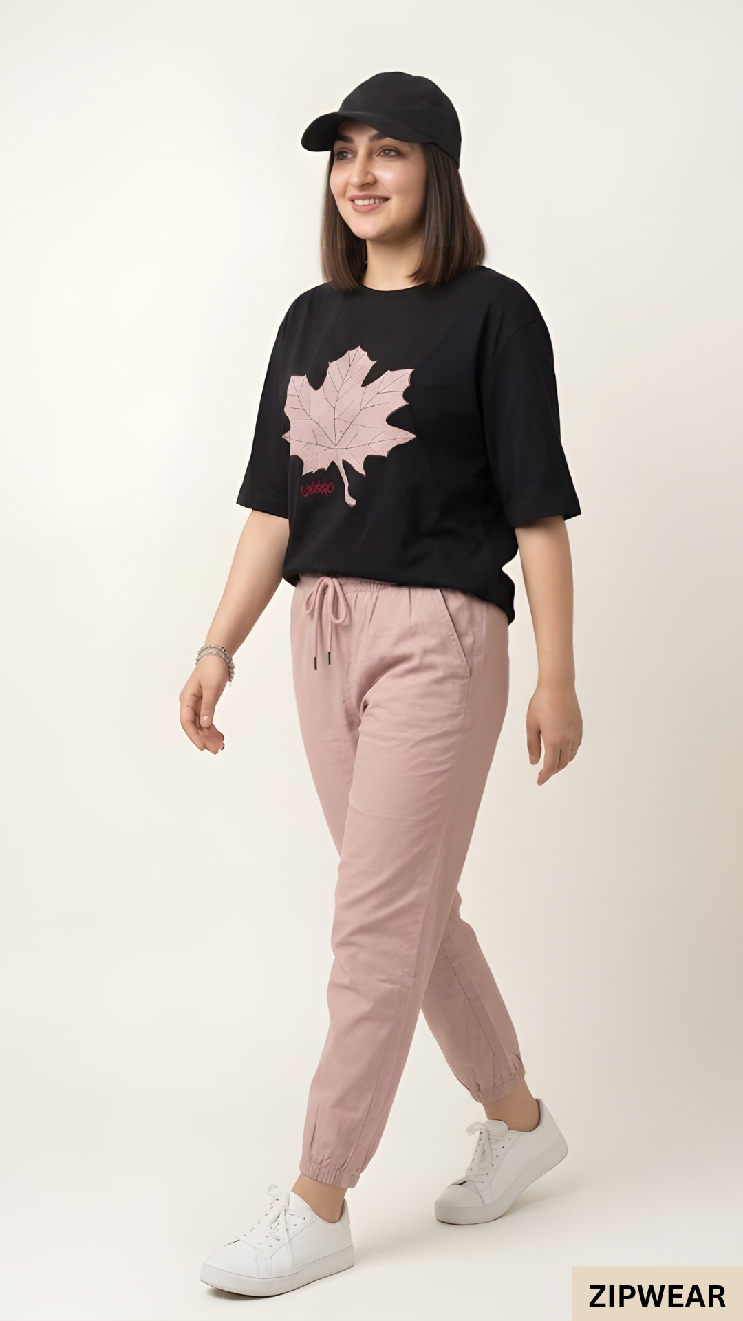 LEAF PRINTED - TRACK SUIT FOR WOMEN