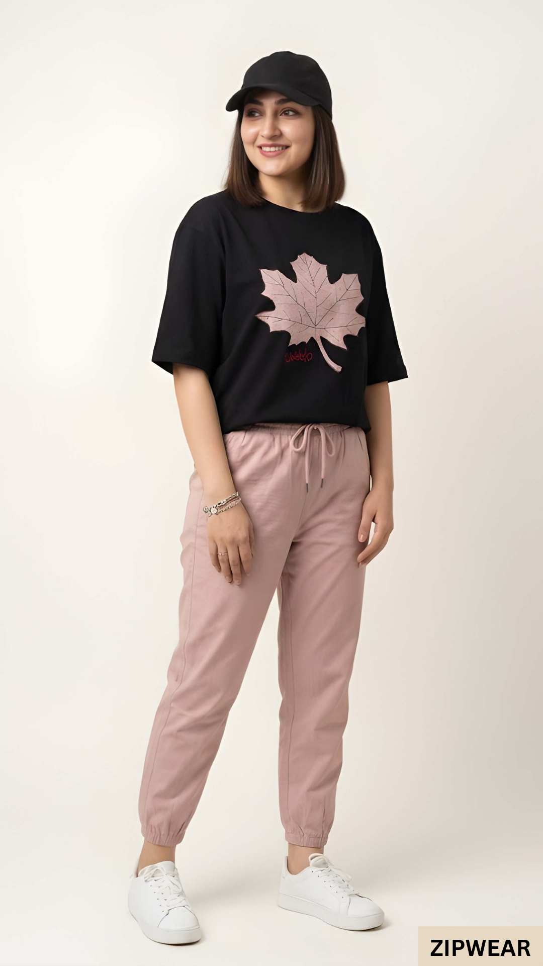 LEAF PRINTED - TRACK SUIT FOR WOMEN